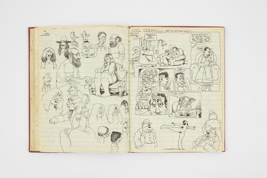 Spread-from-R.-Crumb-Sketchbook-1971-©-Robert-Crumb-1971-10