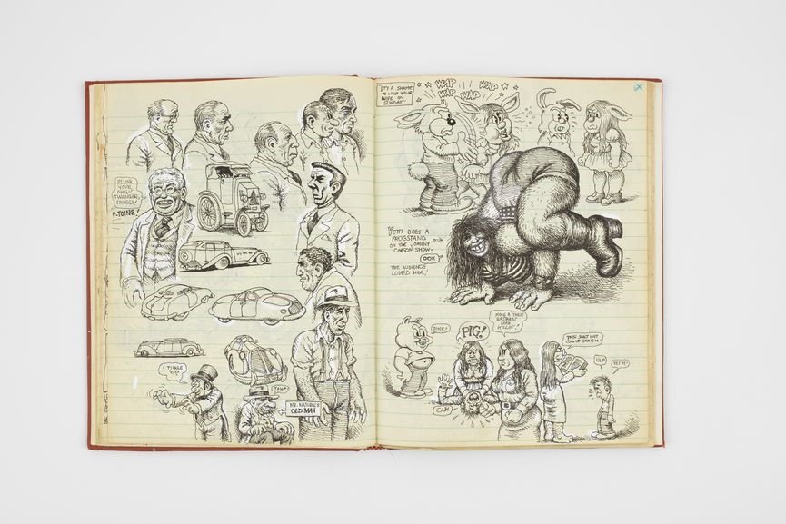 Spread-from-R.-Crumb-Sketchbook-1971-©-Robert-Crumb-1971-2