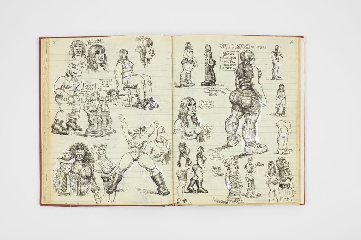 Spread-from-R.-Crumb-Sketchbook-1971-©-Robert-Crumb-1971-5