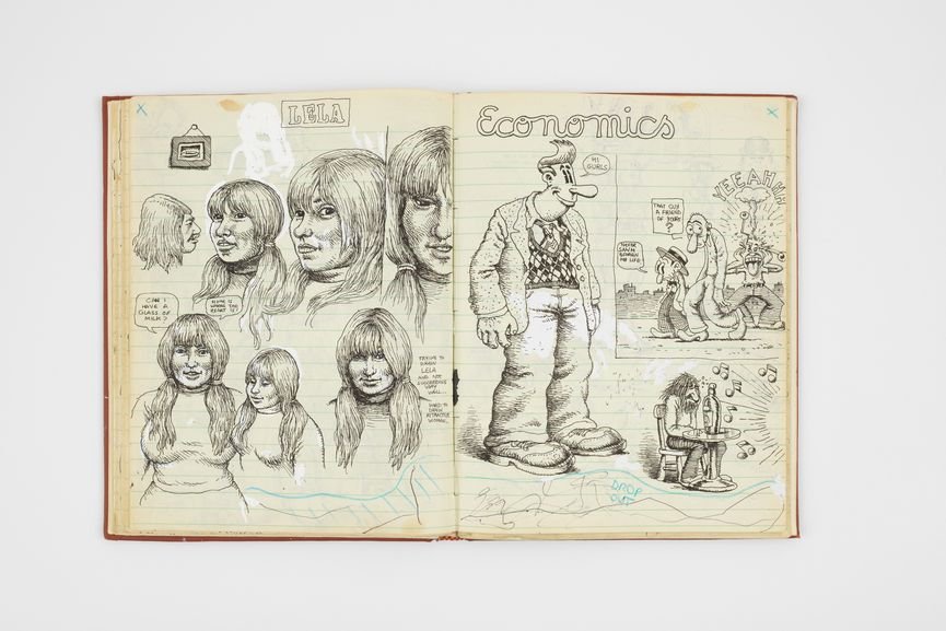 Spread-from-R.-Crumb-Sketchbook-1971-©-Robert-Crumb-1971-7