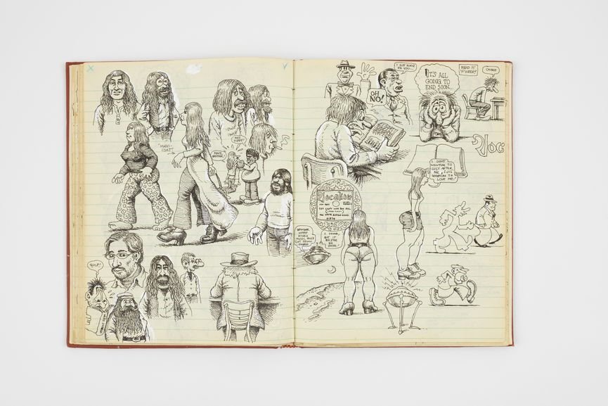 Spread-from-R.-Crumb-Sketchbook-1971-©-Robert-Crumb-1971-8